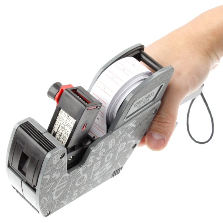 High Performance Handheld ink 8 Digits Price Labeller, Grey (No.7504)