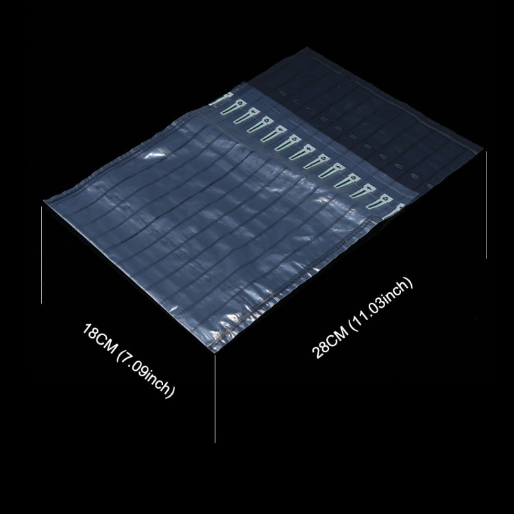 100 PCS Air Column Cushion Bag Packing for Mobile Phones & Gift Box Package, Size: 28 x 18 x 6 cm, Custom Printing and Size are welcome