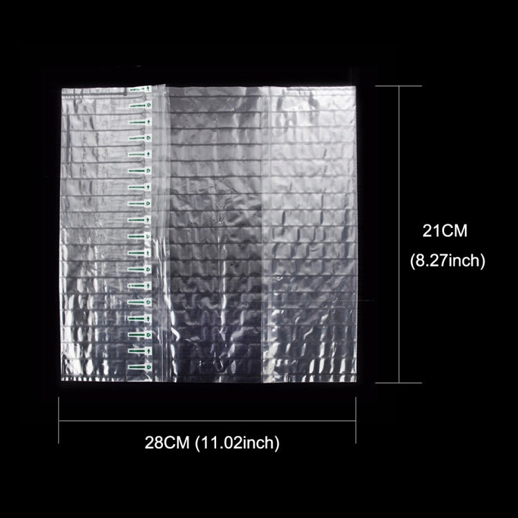 100 PCS Air Column Cushion Bag Packing for Milk Powder & Mobile Phones & Gift Box Package, Size: 28 x 21 x 7 cm, Custom Printing and Size are welcome