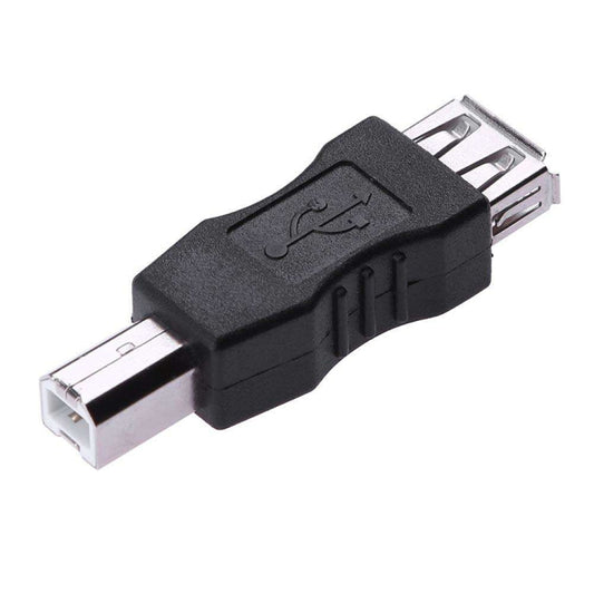 USB 2.0 A Female to B Male Adapter Connector AF to BM Converter for Printer