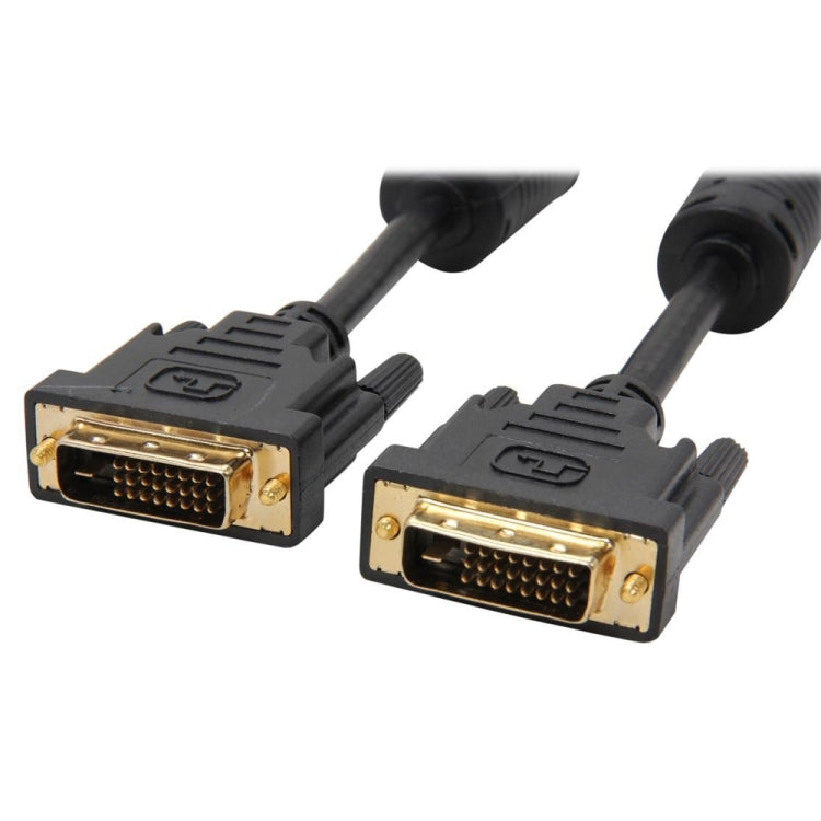 DVI 24+1P Male to DVI 24+1P Male Cable, Length: 1.5m