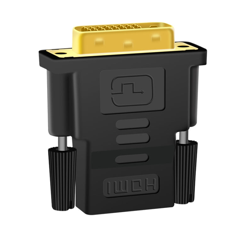 DVI-D 24+1 Pin Male to HDMI 19 Pin Female Adapter for Monitor / HDTV