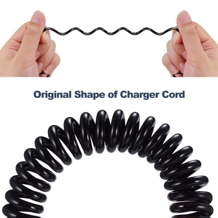 Mini 5-pin USB to USB 2.0 AM Coiled Cable / Spring Cable, Length: 25cm (can be extended up to 80cm)