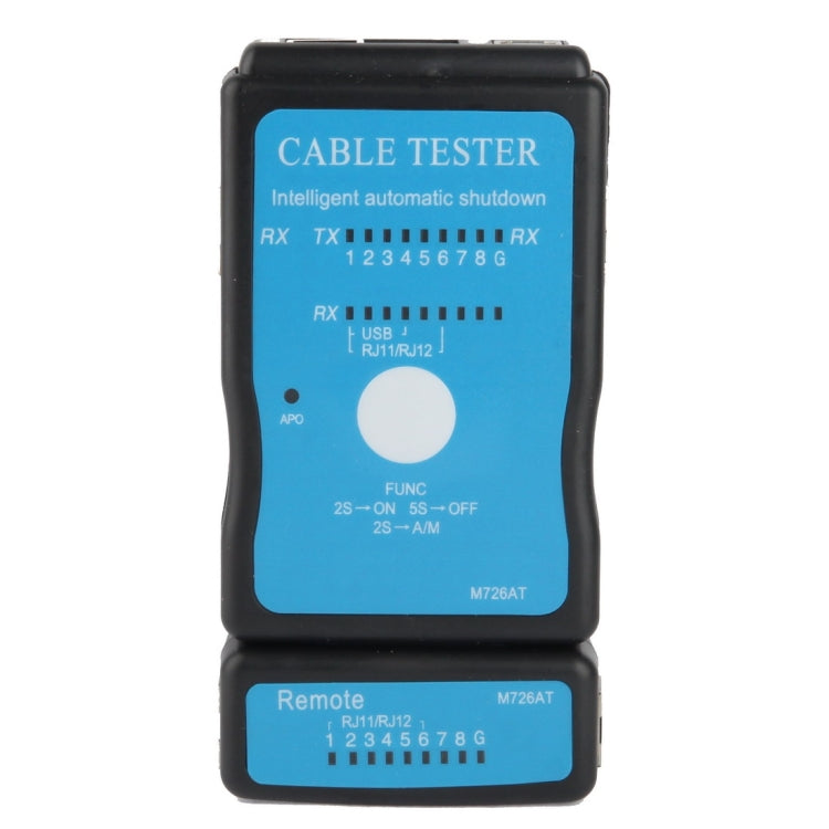 USB Cable, RJ45 and RJ11 Multifunction Network Cable Tester