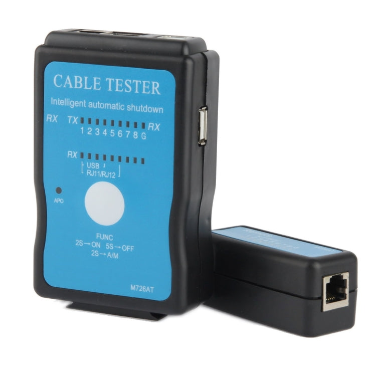 USB Cable, RJ45 and RJ11 Multifunction Network Cable Tester