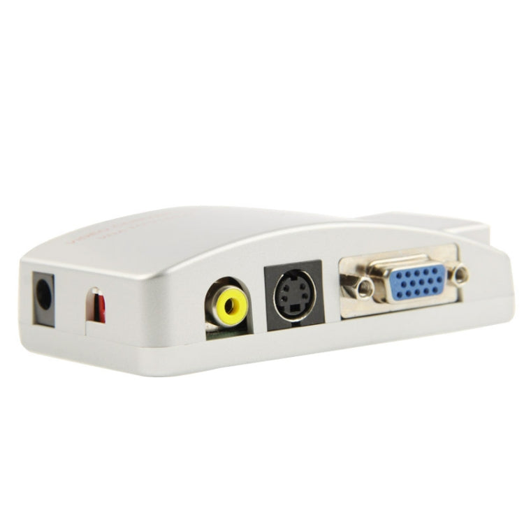 High Resolution VGA Video Conversion VGA to Video S-Video / PC to TV (VGA to AV ) Converter Box