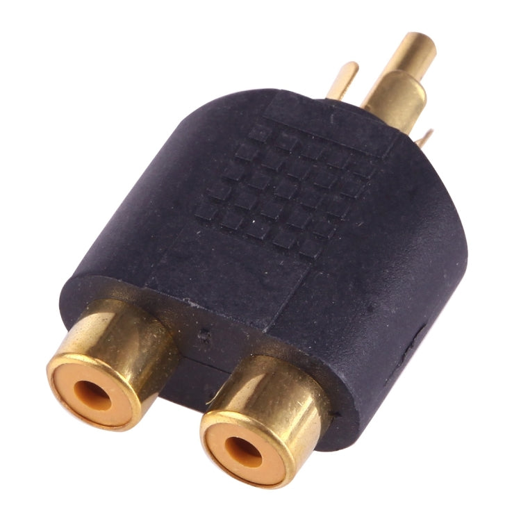 RCA plug to 2x RCA Sockets