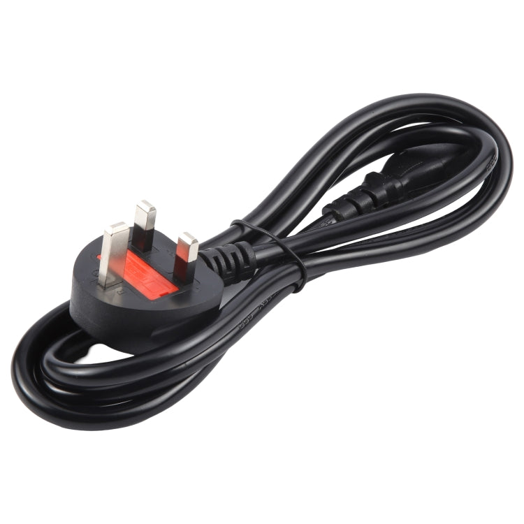 Big UK Plug Computer PC Power Cord 3 Pin Cable, Length:1.5m