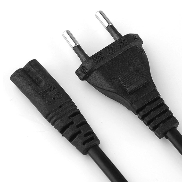 2 Prong Style EU Notebook Power Cord, Cable Length: 1.5m