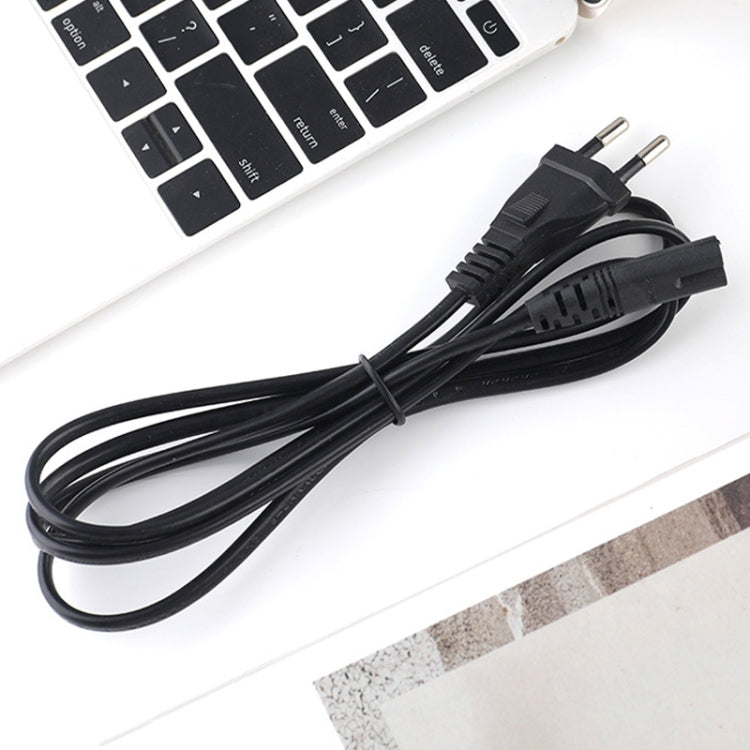 2 Prong Style EU Notebook Power Cord, Cable Length: 1.5m