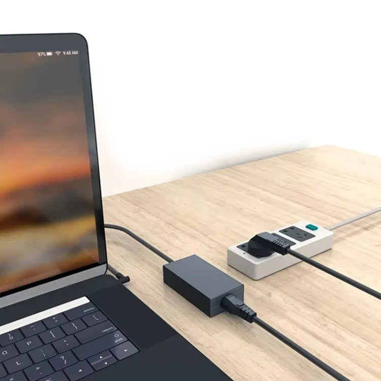 EU Plug Computer PC Power Cord 3 Pin Cable, Length: 1.8m