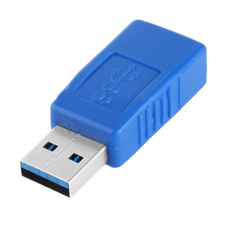 USB 3.0 AM to USB 3.0 AF Cable Adapter (Blue)