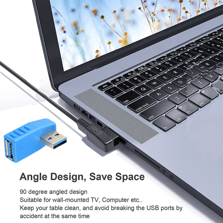 USB 3.0 AM to USB 3.0 AF Cable Adapter