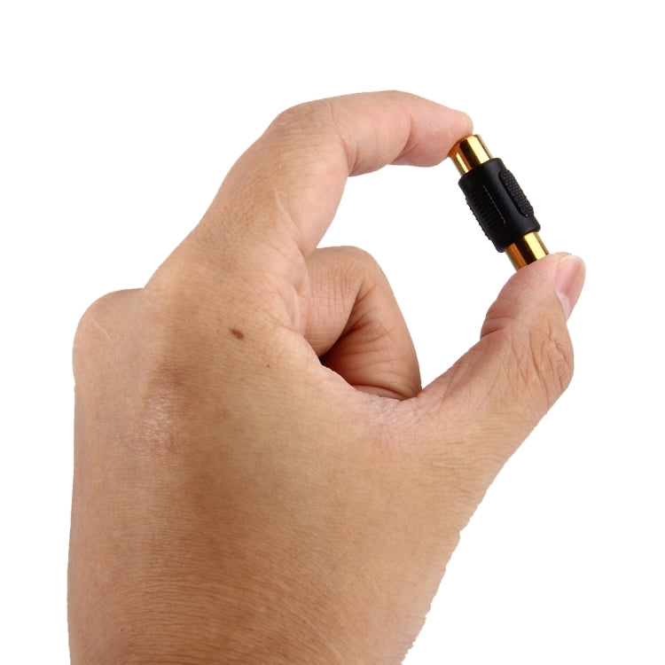 Gold RCA Female to Gold RCA Female Connector