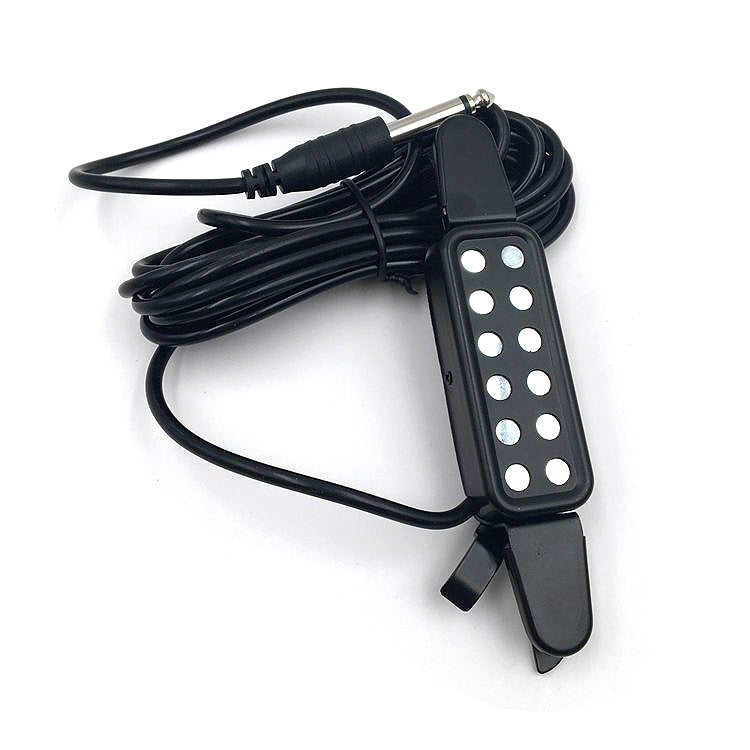 Free Hole Guitar Sound Pickup with Cable