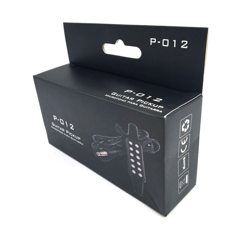 Free Hole Guitar Sound Pickup with Cable