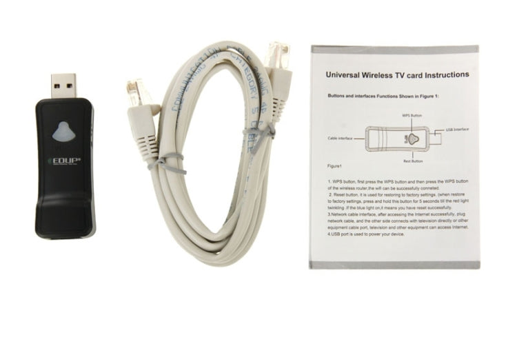 EDUP EP-2911 USB 150Mbps 802.11n Wifi Wireless Lan Dongle Network Adapter