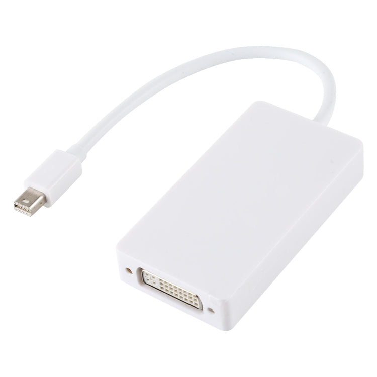 3 in 1 Mini DisplayPort Male to HDMI + VGA + DVI Female Adapter Converter for Mac Book Pro Air, Cable Length: 18cm
