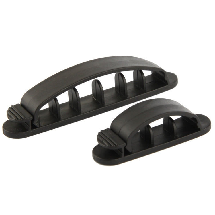 10 in 1 Plastic Flexible Cable Organizer for Electric Wire, CC-926, Random Color Delivery