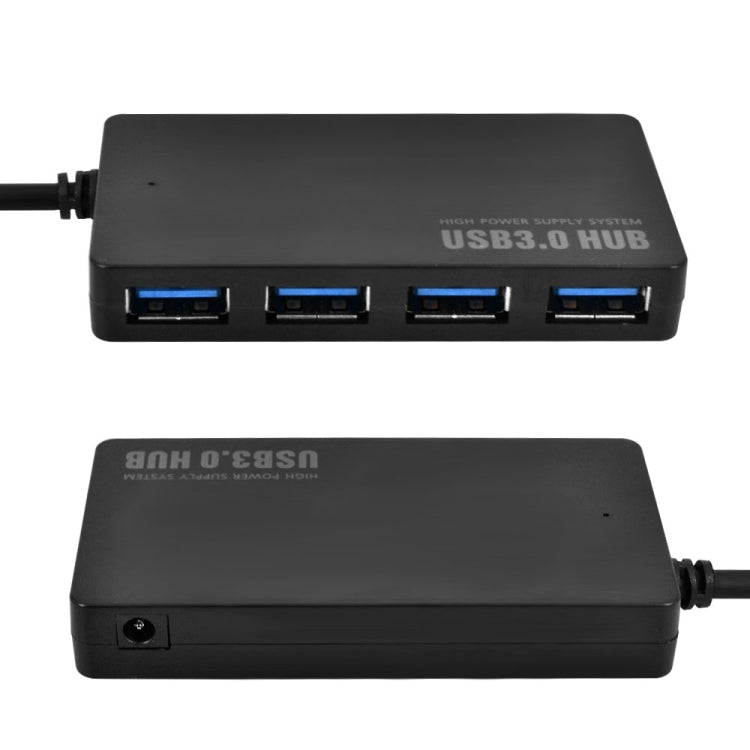 Portable Super Speed 4 Ports USB 3.0 HUB LED Indicator 5Gbps Hot-swap, Clear USB3.0 Signal