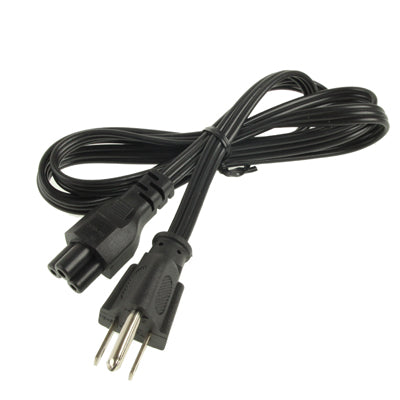 High Quality 3 Prong Style US Notebook AC Power Cord, Length: 1.2m