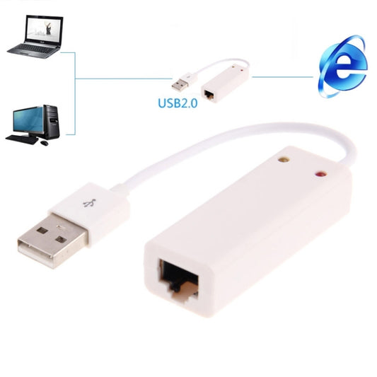 Hexin 100/1000Mhps Base-T USB 2.0 LAN Adapter Card
