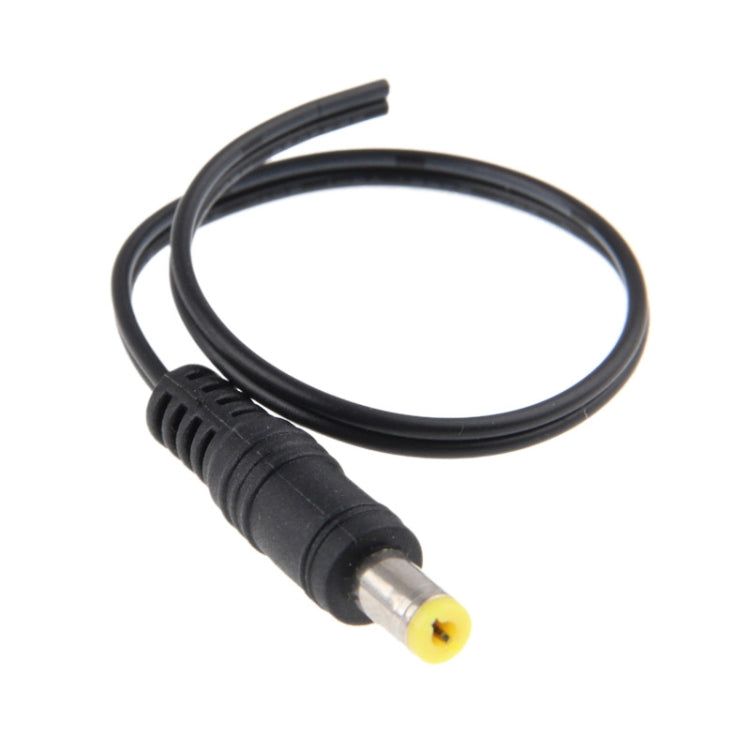 100 PCS 5.5 x 2.1mm DC Power Male Barrel Connector Adaptor for LED Light Controller, Length: 20cm