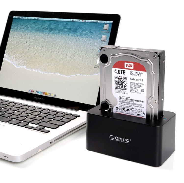 ORICO 6619US3 5Gbps Super Speed USB 3.0 to SATA Hard Drive Docking Station for 2.5 inch / 3.5 inch Hard Drive