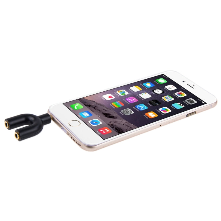 3.5mm Stereo Male to Dual 3.5mm Stereo Female Splitter Adapter