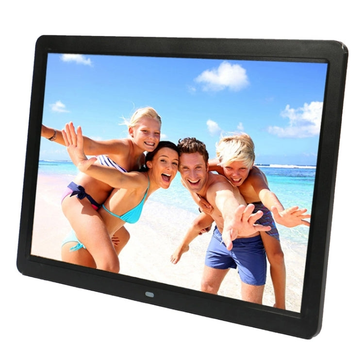 15 inch 1280 x 800 16:9 LED Widescreen Suspensibility Digital Photo Frame with Holder & Remote Control, Support SD / MicroSD / MMC / MS / XD / USB Flash Disk