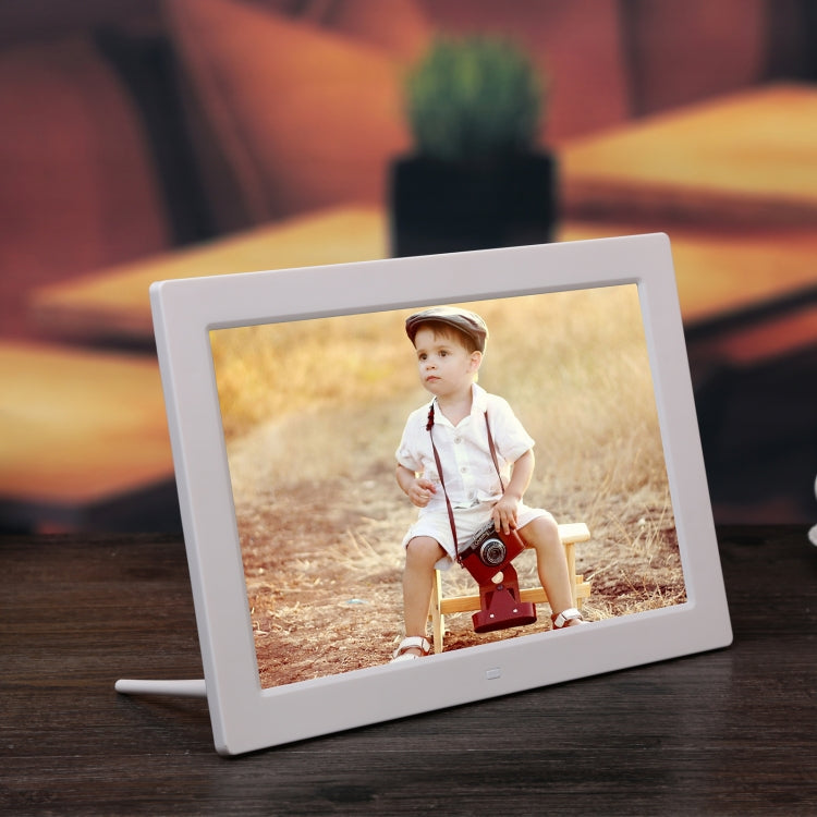 12.1 inch Digital Photo Frame with Holder & Remote Control, Allwinner F16 Program, Support SD /  MMC / USB Flash Disk
