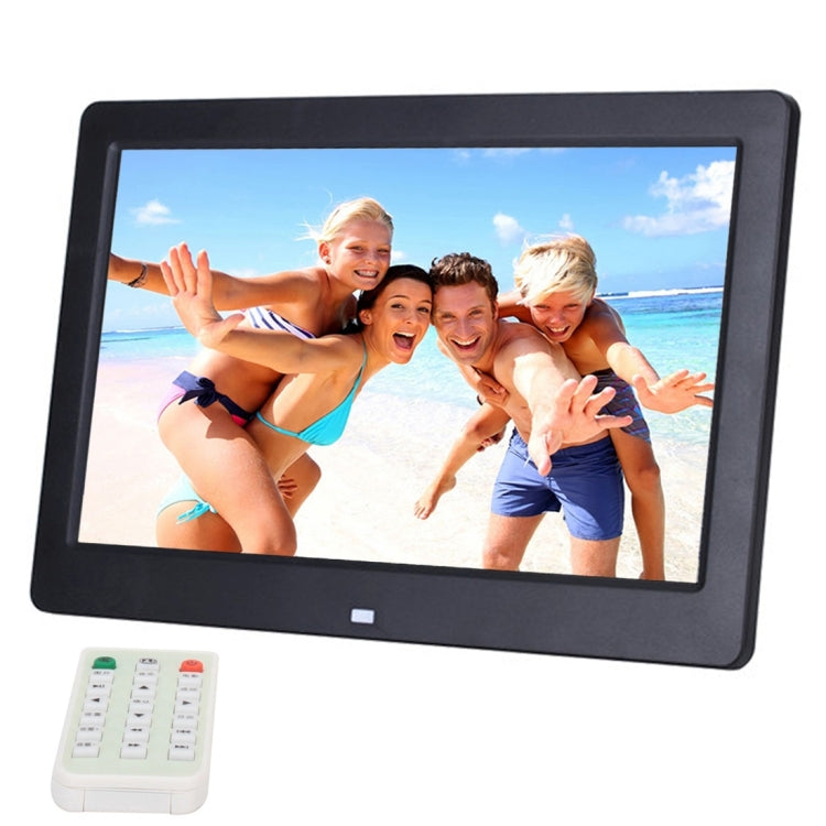 10.1 inch HD Wide Screen Digital Photo Frame with Holder & Remote Control, Allwinner E200, Alarm Clock / MP3 / MP4 / Movie Player