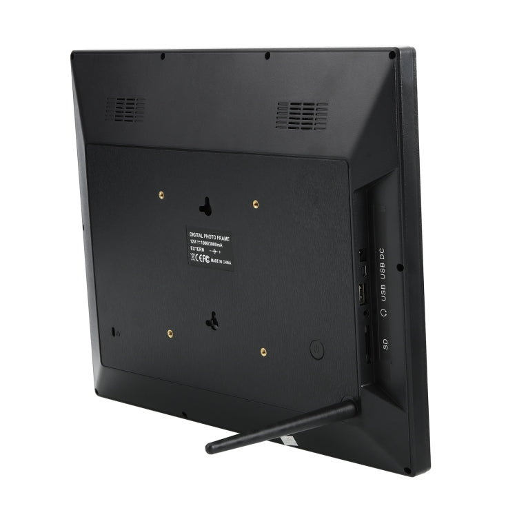 14 inch HD LED Screen Digital Photo Frame with Holder & Remote Control, Allwinner, Alarm Clock / MP3 / MP4 / Movie Player