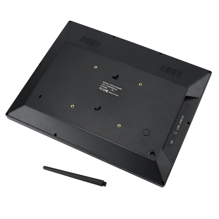 14 inch HD LED Screen Digital Photo Frame with Holder & Remote Control, Allwinner, Alarm Clock / MP3 / MP4 / Movie Player