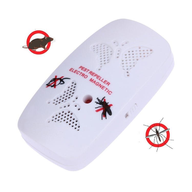 Ultrasonic Electronics Insecticide with Two Steps of Adjustable, White (US Plug)