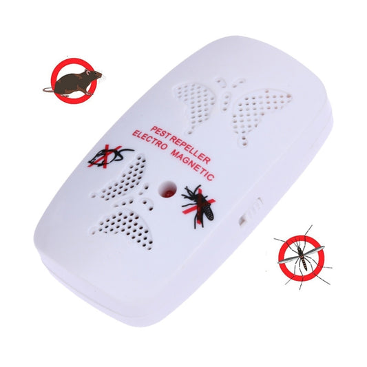 Ultrasonic Electronics Insecticide with Two Steps of Adjustable, White (US Plug)