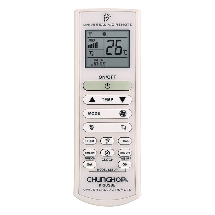 Chunghop Universal A/C Remote Control (K-9099E)