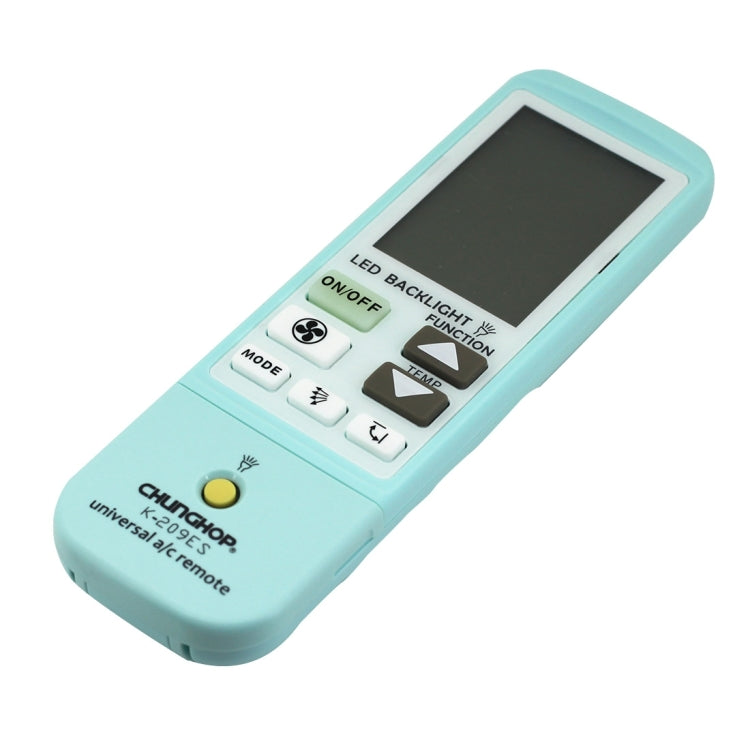K-209ES Universal Air Conditioner Remote Control, Support Thermometer Function