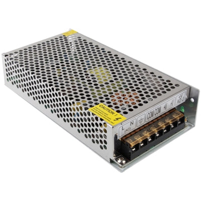 (S-120-12 DC 12V10A) Regulated Switching Power Supply (input:AC100~130V/200~240V), Dimension(LxWxH):198x90x40mm, S-RSP-0107A, S-RSP-0107B, S-RSP-0107C, S-RSP-0107D, S-RSP-0107E, S-RSP-0107F, S-RSP-0107G