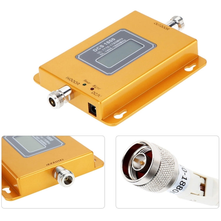 DCS 1800MHz  Mobile Phone Signal Booster / LCD Signal Repeater with Sucker Antenna