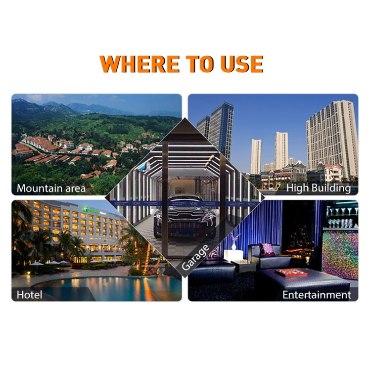 GSM 900 Cellular Phone Signal Repeater Booster With Screen + Antenna (Coverage: 150 Square meters around)