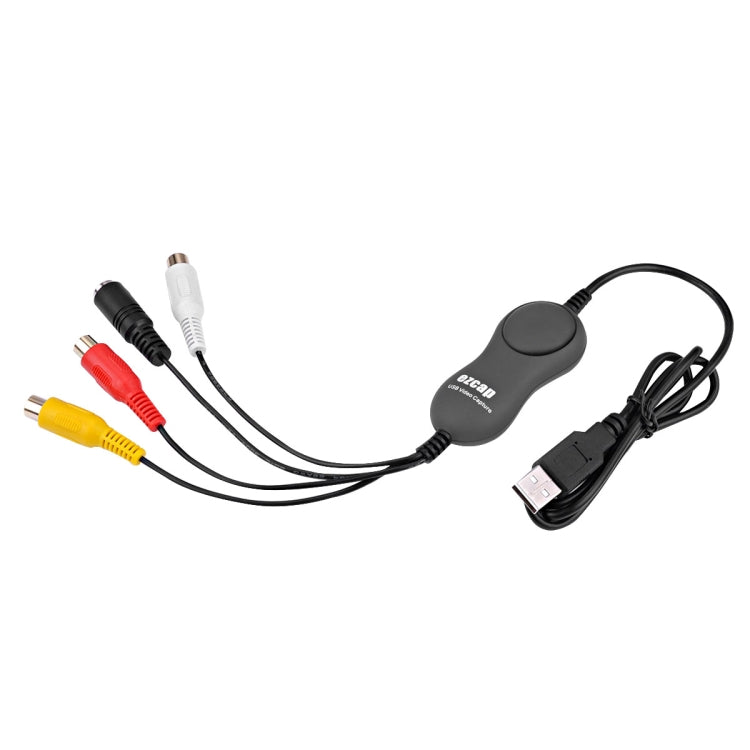 Ezcap USB 2.0 Video Capture, Support MPEG 2 Recording Format, TV System: PAL / NTSC