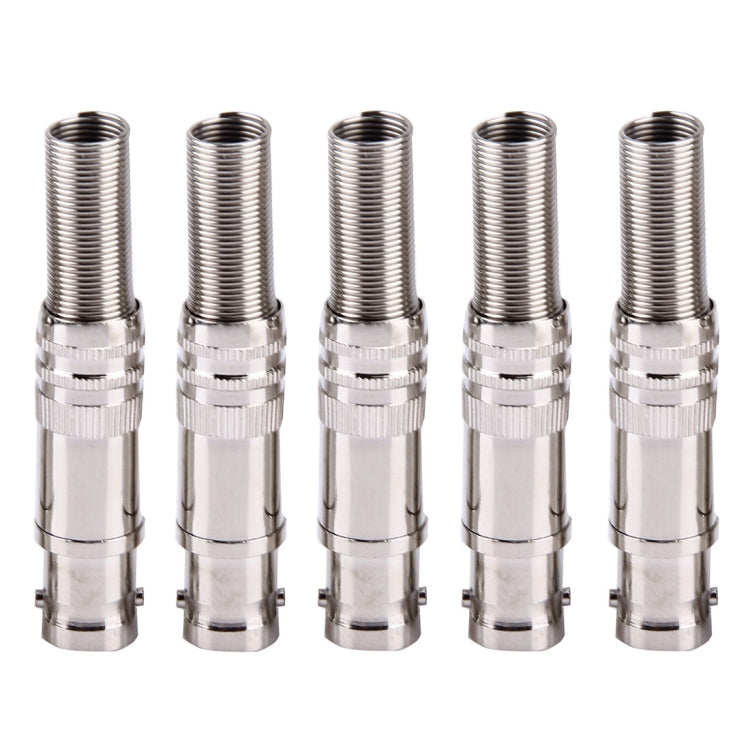 5 PCS Straight Female BNC Connector for DVR / Cable