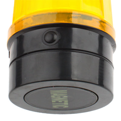 6-LED Flash Strobe Warning Light for Auto Car with Strong Magnetic Base