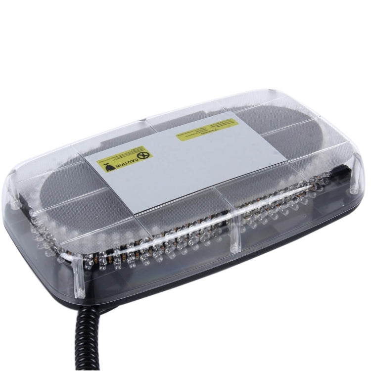 25W 240 LED Warning Mini Light Bar Strobe Light, Yellow Light