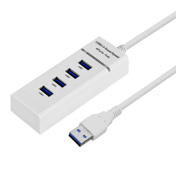 4 Ports USB 3.0 Hub Splitter with LED, Super Speed 5Gbps, BYL-P104