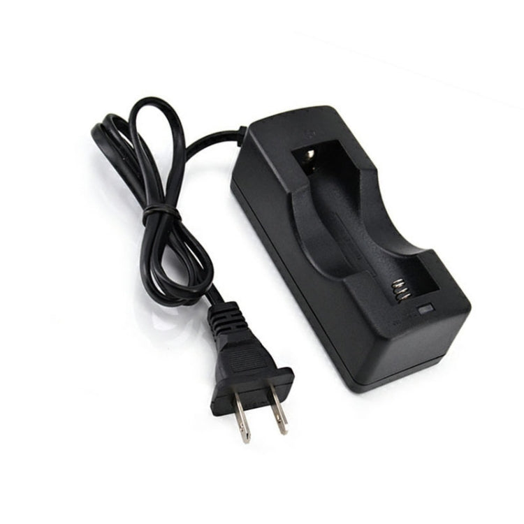 Battery Charger for 18650, Output: 4.2V/ 650mA, US Plug