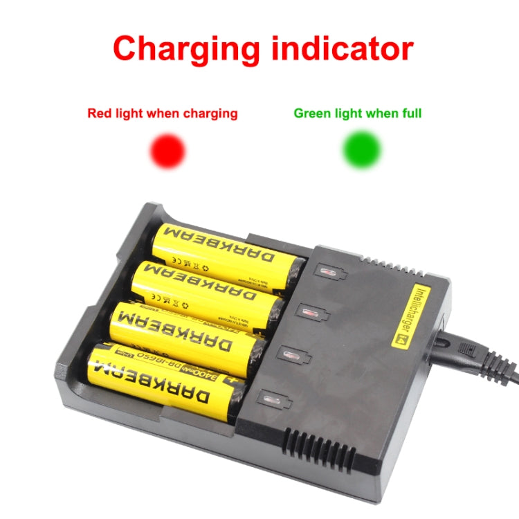 Universal Lithium Battery Charger for 26650 / 22650 / 18650 / 17670 / 18490 / 17500 / 17335 / 16340 / 14500 / 10440 (100V - 240V)