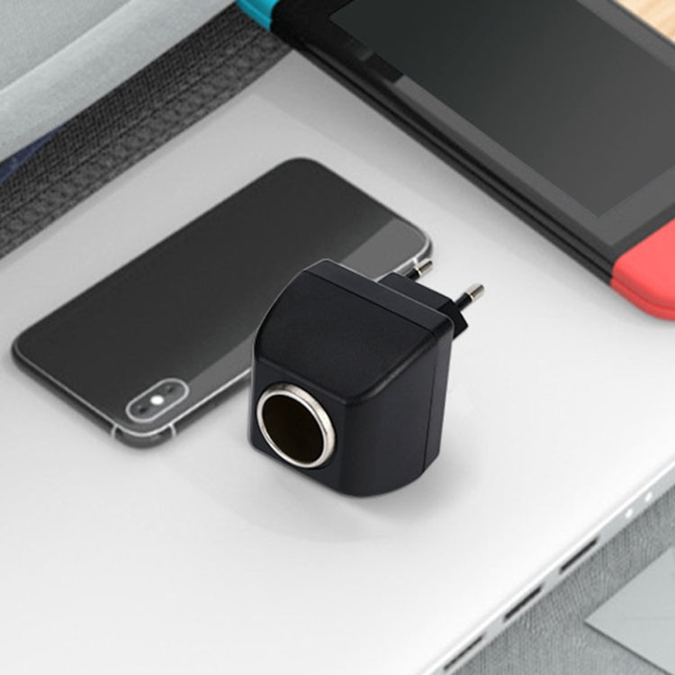 EU Plug Car Charger Switch