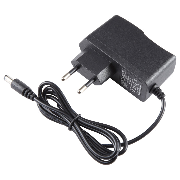 EU Plug AC 100-240V to DC 6V 2A Power Adapter, Tips: 5.5 x 2.1mm, Cable Length: 1.1m